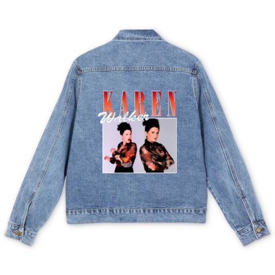 Discover Karen Walker Short Sleeve Famous Men's Denim Jackets Men and Women Men's Denim Jackets
