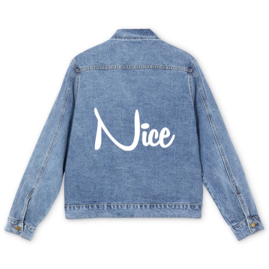 Discover NICE #VERY #NICE #AMAZING Men's Denim Jackets