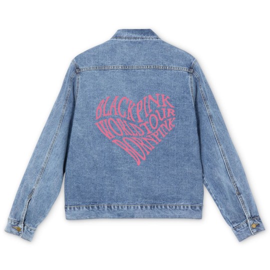 Discover Blackpink World Tour Born Pink Men's Denim Jackets
