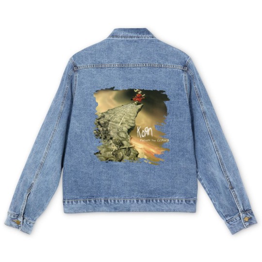 Discover Kor n Follow The Leader Kids Cotton Boys_amp_Girls Short Sleeve Men's Denim Jackets