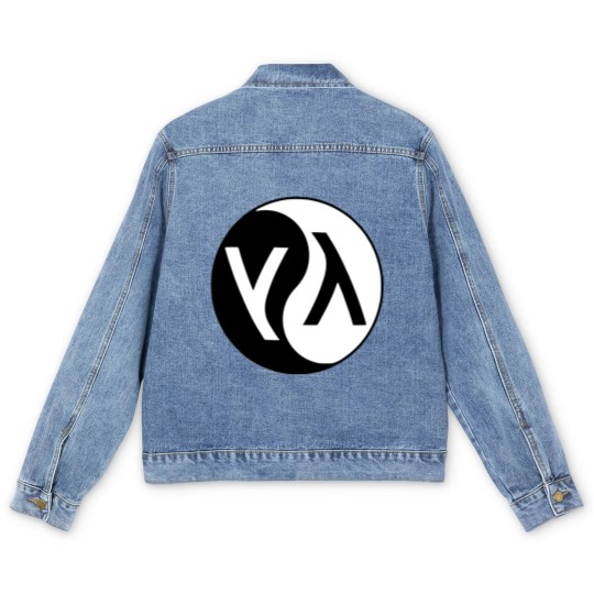 Discover lisp lambda yin yang logo Men's Denim Jackets