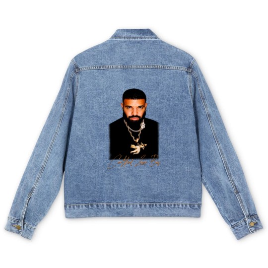 Discover Drake Certified Lover Boy Vintage Men's Denim Jackets, Drake Graphic Men's Denim Jackets, Drake Merch, Drake Tour Men's Denim Jackets