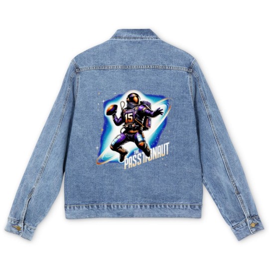 Discover Josh Dobbs The Passtronaut Men's Denim Jackets, Retro Minnesota Players Football Josh Dobbs Inspired