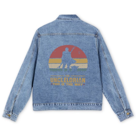 Discover Unclelorian Men's Denim Jackets, Uncle Men's Denim Jackets, Husband Gift, Father's Day Gift