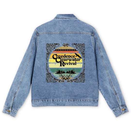 Discover Ccr Creedence Clearwater Revival Men's Denim Jackets