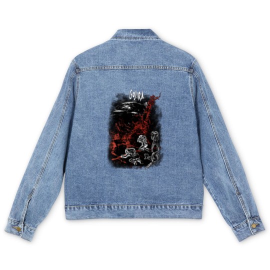 Discover Gojira Men's Denim Jackets Vintage Metal Music Men's Denim Jackets Men's Denim Jackets Clothing Men's Denim Jackets Metal Tees