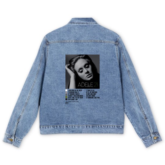 Discover Adele Men's Denim Jackets, Adele Men's Denim Jackets
