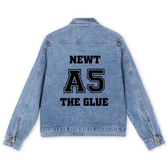 Discover Newt A5 The Glue Newtmas Thomas Maze Runner Movie Men's Denim Jackets