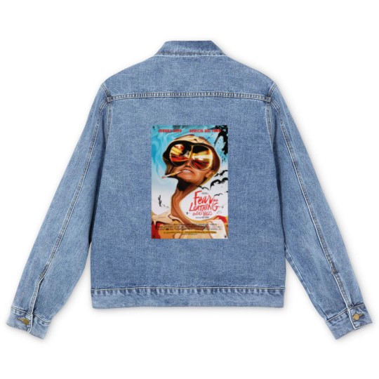 Discover Fear and Loathing in Las Vegas (1998) Movie Men's Denim Jackets