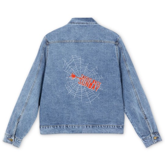 Discover Taking Back Sunday Men's Denim Jackets | Vintage Y2K American Rock Band Music Black VTG