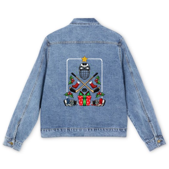 Discover ice hockey Men's Denim Jackets