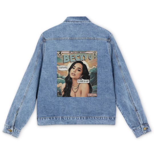 Discover Becky G Comic Men's Denim Jackets, 90S Vintage Merch Book Art