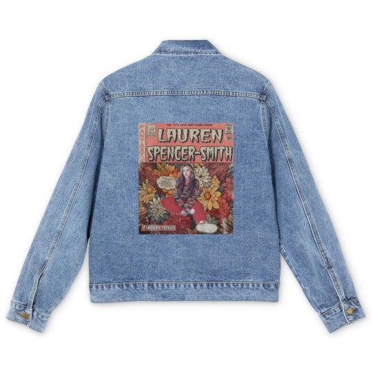 Discover Lauren Spencer-Smith Comic Men's Denim Jackets, 90S Vintage Merch Art It'S Your Body Album