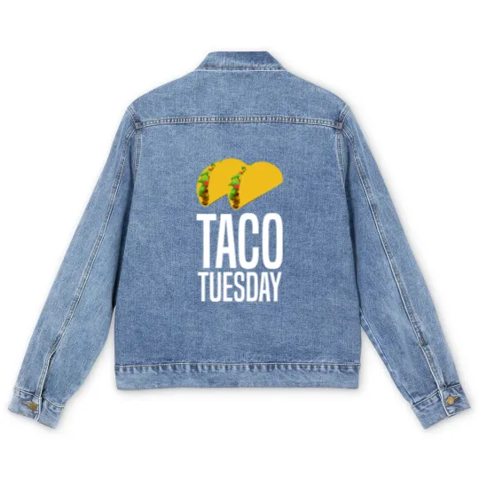 Discover Taco Tuesday Men's Denim Jackets Men's Denim Jackets Men's Denim Jackets