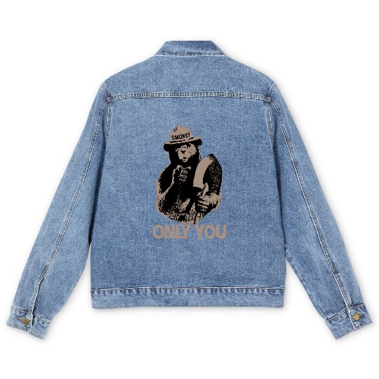 Discover SMOBEAR Only You Adult Men's Denim Jackets