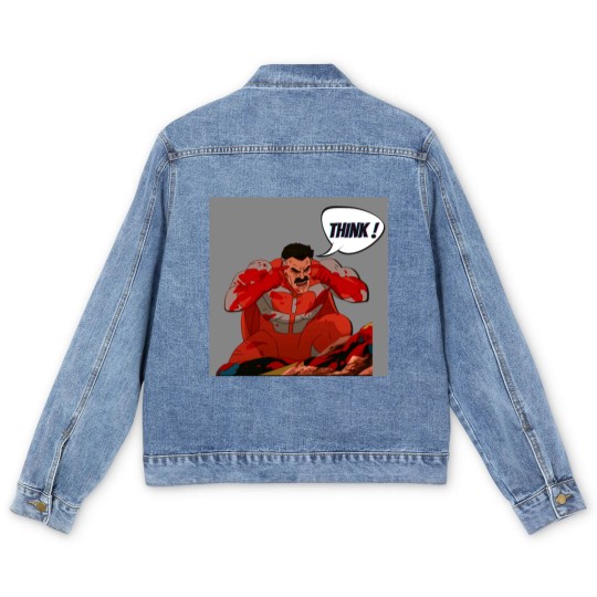 Discover Think Mark  Omni man Men's Denim Jackets