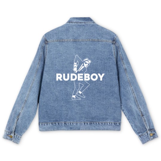 Discover Rudeboy ska music rude boy Men's Denim Jackets