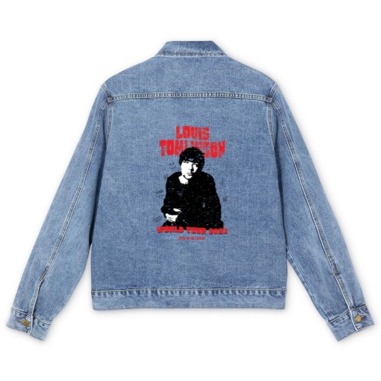 Discover Louis Tomlinson Men's Denim Jackets, Faith in the future world tour Men's Denim Jackets