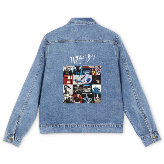 Discover U2 Achtung Baby Men's Denim Jackets Men's Denim Jackets Fan Gift Tour 2023 Classic