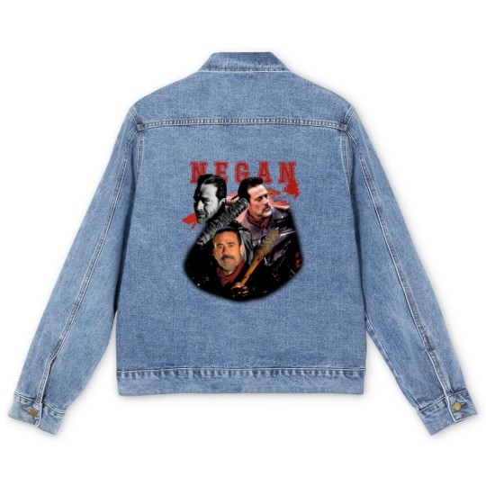 Discover Negan Vintage 90s Unisex Men's Denim Jackets