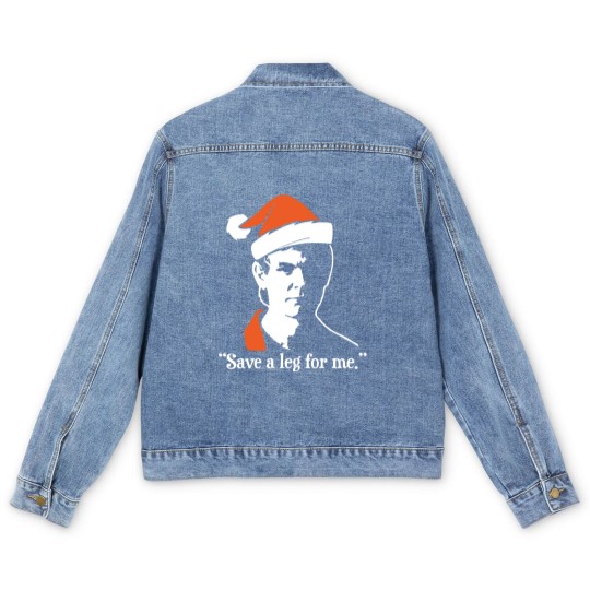 Discover Jeffrey Dahmer Save a Leg For Me Christmas Men's Denim Jackets