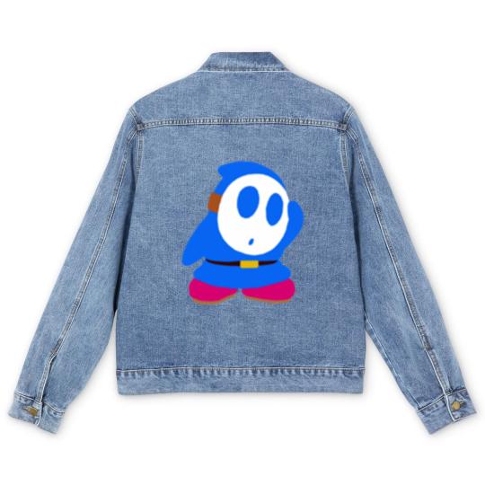 Discover Blue Shy Guy Men's Denim Jackets