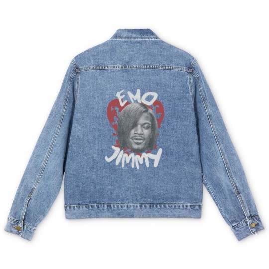 Discover Emo Jimmy Butler Men's Denim Jackets,  Retro American Basketball Bootleg Gift