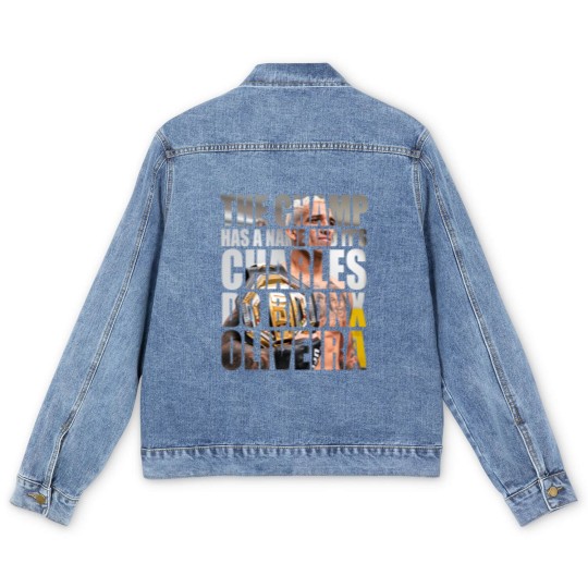 Discover The Champ Has A Name Men's Denim Jackets