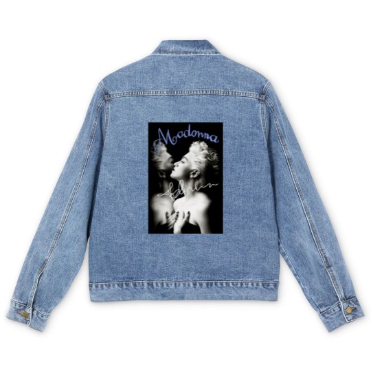 Discover Madonna Men's Denim Jackets, Madonna Music Men's Denim Jackets, The Celebration Concert Men's Denim Jackets for fan