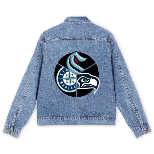 Discover Seattle Sports | Active Men's Denim Jackets