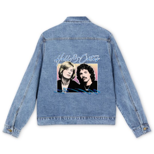 Discover Hall And Oates Men's Denim Jackets
