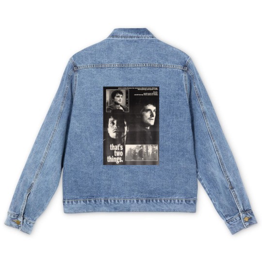 Discover Josh Hutcherson Mike Schmidt FNAF Movie Poster Men's Denim Jackets