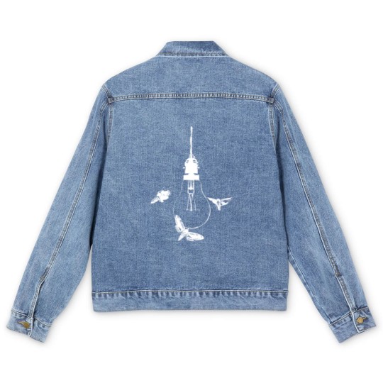 Discover Moths Beat Themselves to Death Against the Lights - Modest Mouse - Men's Denim Jackets