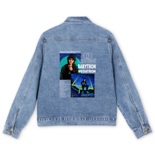 Discover Vintage Bootleg Inspired Babytron - Megatron, Graphic Unisex Album Men's Denim Jackets