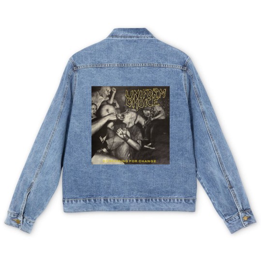 Discover Uniform Choice-Screaming For Change Men's Denim Jackets
