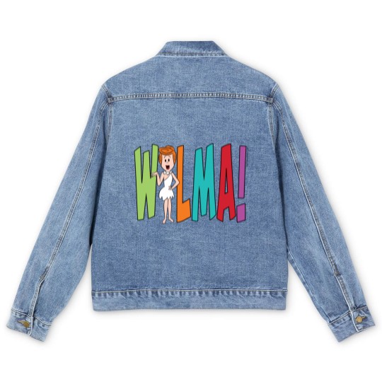 Discover The Flintstones | WILMA! Men's Denim Jackets