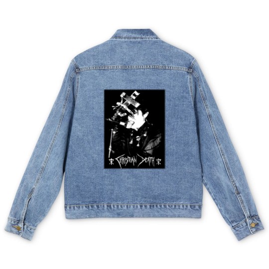 Discover Rozz Williams Chrisitan Death Men's Denim Jackets
