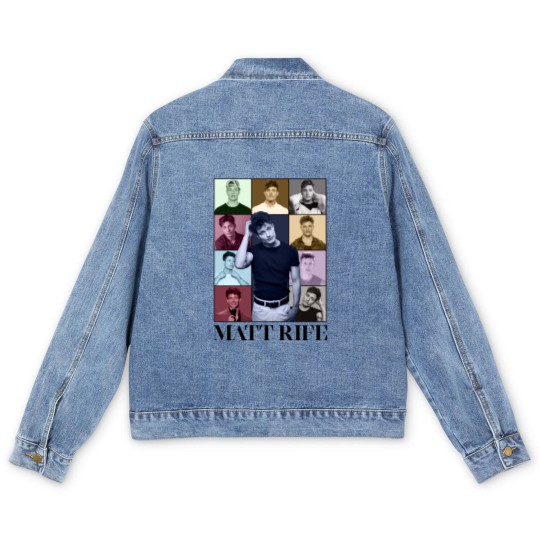 Discover Matt Rife The Eras Style Men's Denim Jackets