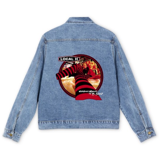 Discover Local H  (1)(2)(3)(4)(5)(6)(7)(8)(9) Men's Denim Jackets