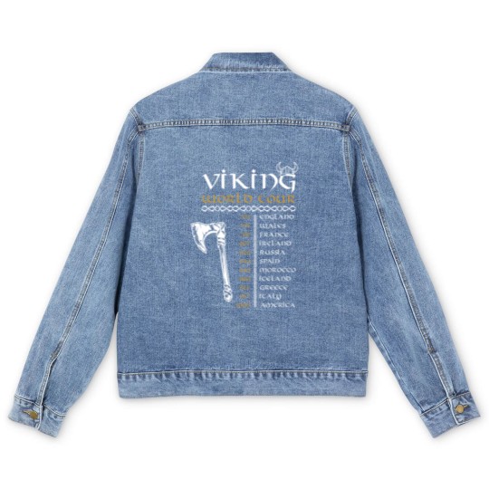 Discover Viking World Tour Men's Denim Jackets