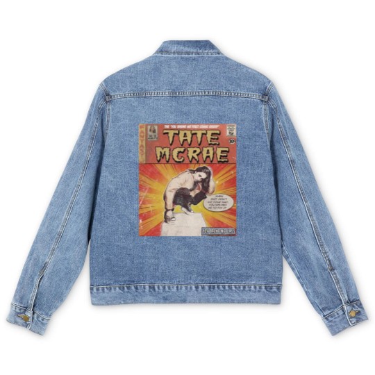 Discover Tate Mcrae Comic Men's Denim Jackets, 90S Vintage Merch