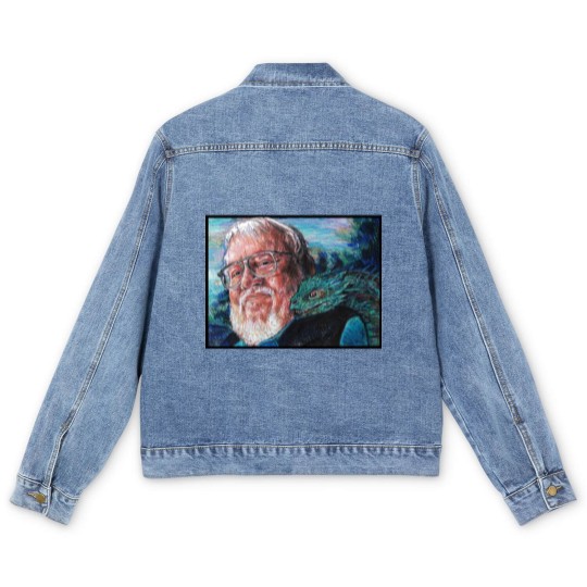 Discover George R R Martin Father Of Dragons Men's Denim Jackets