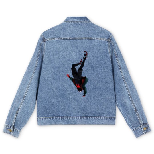Discover Across The Spider Verse - Miles Morales Classic Men's Denim Jackets