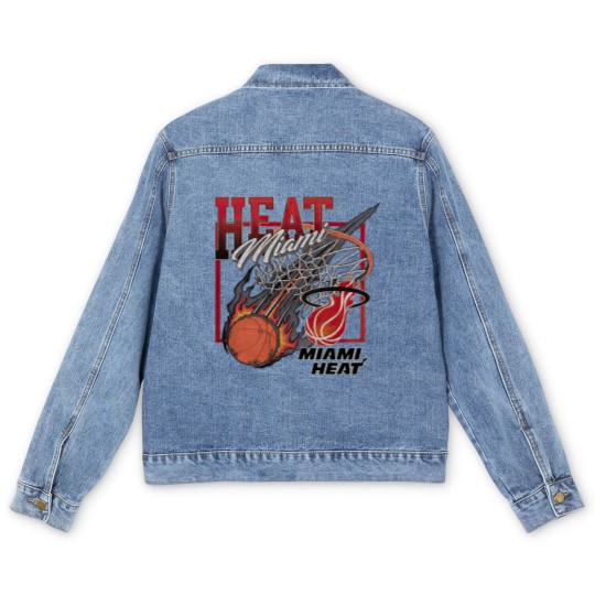 Discover Jimmy Butler Men's Denim Jackets, Basketball Men's Denim Jackets, Classic 90s Graphic Men's Denim Jackets
