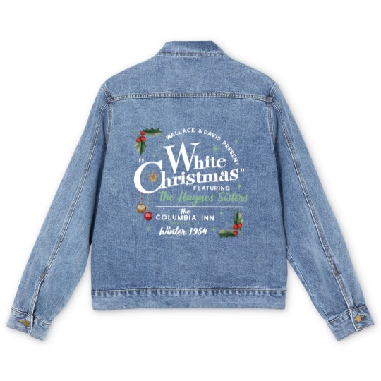 Discover White Christmas Movie Men's Denim Jackets, Christmas White Movie 1954