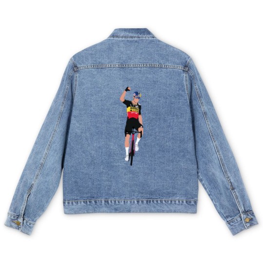 Discover wout van aert stronger Men's Denim Jackets