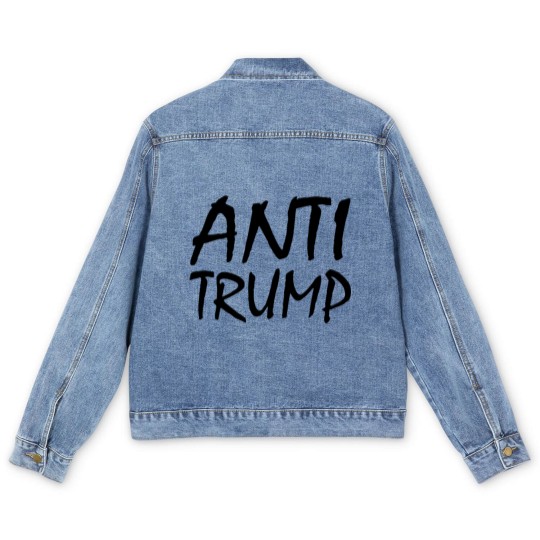 Discover Anti trump Men's Denim Jackets
