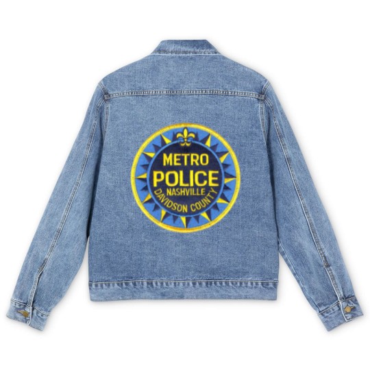 Discover Nashville Metropolitan Police | Classic Men's Denim Jackets