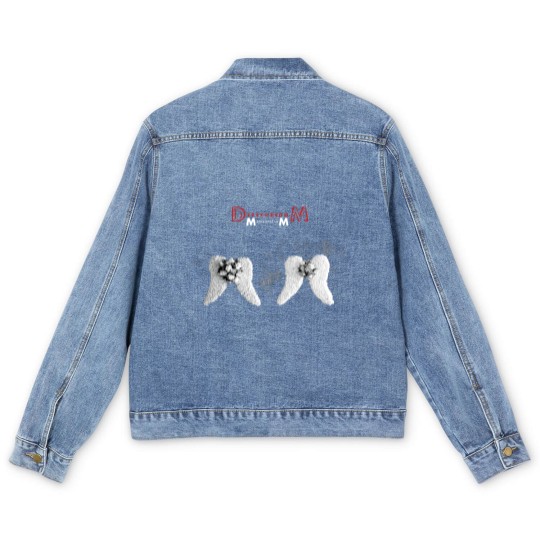 Discover Depeche Mode Memento Mori 2023 Men's Denim Jackets Black Cotton Unisex For Fans