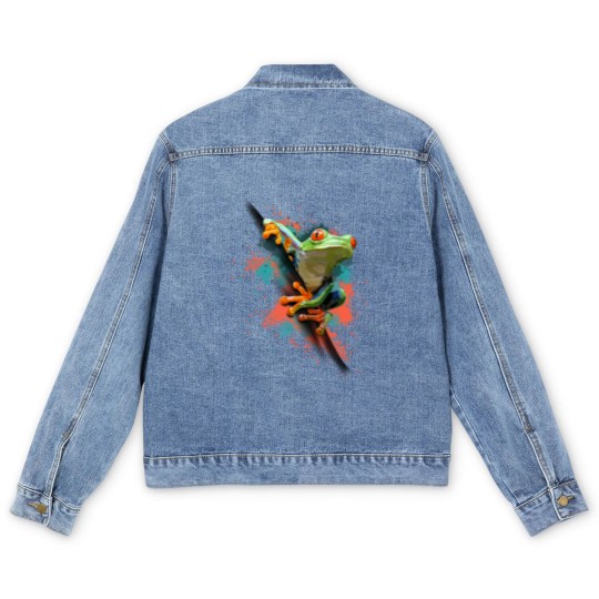 Discover Frog Men's Denim Jackets, Frog Men's Denim Jackets